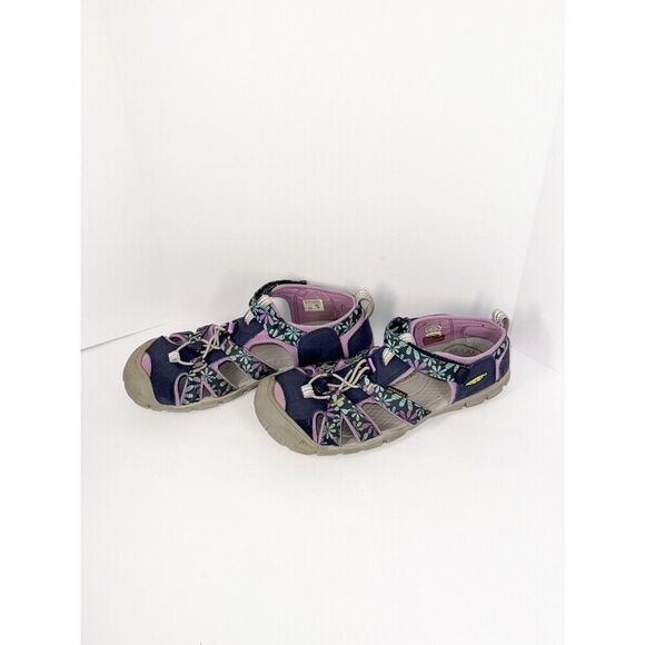 KEEN Waterproof Seacamp II CNX Washable Swim Outdoor Shoes Sandals Youth 5 Kids - Picture 3 of 16